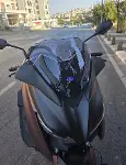 MOTOCAM Yamaha Xmax Ön Cam 2018-2022 Model 36cm Füme Renkli 4mm SPORTİF-2