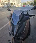 MOTOCAM Yamaha Xmax Ön Cam 2018-2022 Model 36cm Füme Renkli 4mm SPORTİF-3