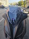 MOTOCAM Yamaha Xmax Ön Cam 2018-2022 Model 36cm Füme Renkli 4mm SPORTİF-5