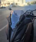 MOTOCAM Yamaha Xmax Ön Cam 2018-2022 Model 36cm Füme Renkli 4mm SPORTİF-6