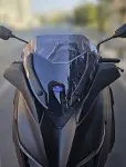 MOTOCAM Yamaha Xmax Ön Cam 2018-2022 Model 36cm Füme Renkli 4mm SPORTİF-7