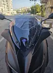MOTOCAM Yamaha Xmax Ön Cam 2018-2022 Model 36cm Füme Renkli 4mm SPORTİF-1