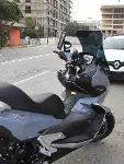 MOTOCAM RKS Blade 250 Ön Cam 2023-2026 Model 65cm Siyah Renkli 4mm ORTA BOYLU-7