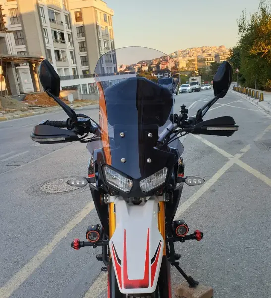 MOTOCAM Arora CR 250 Ön Cam 2025-2026 Model 55cm Füme Renkli 4mm