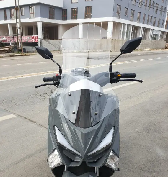 MOTOCAM Volta Apec Apx5 Ön Cam 2023-2026 Model 68cm Şeffaf Renkli 4mm ORTA BOYLU