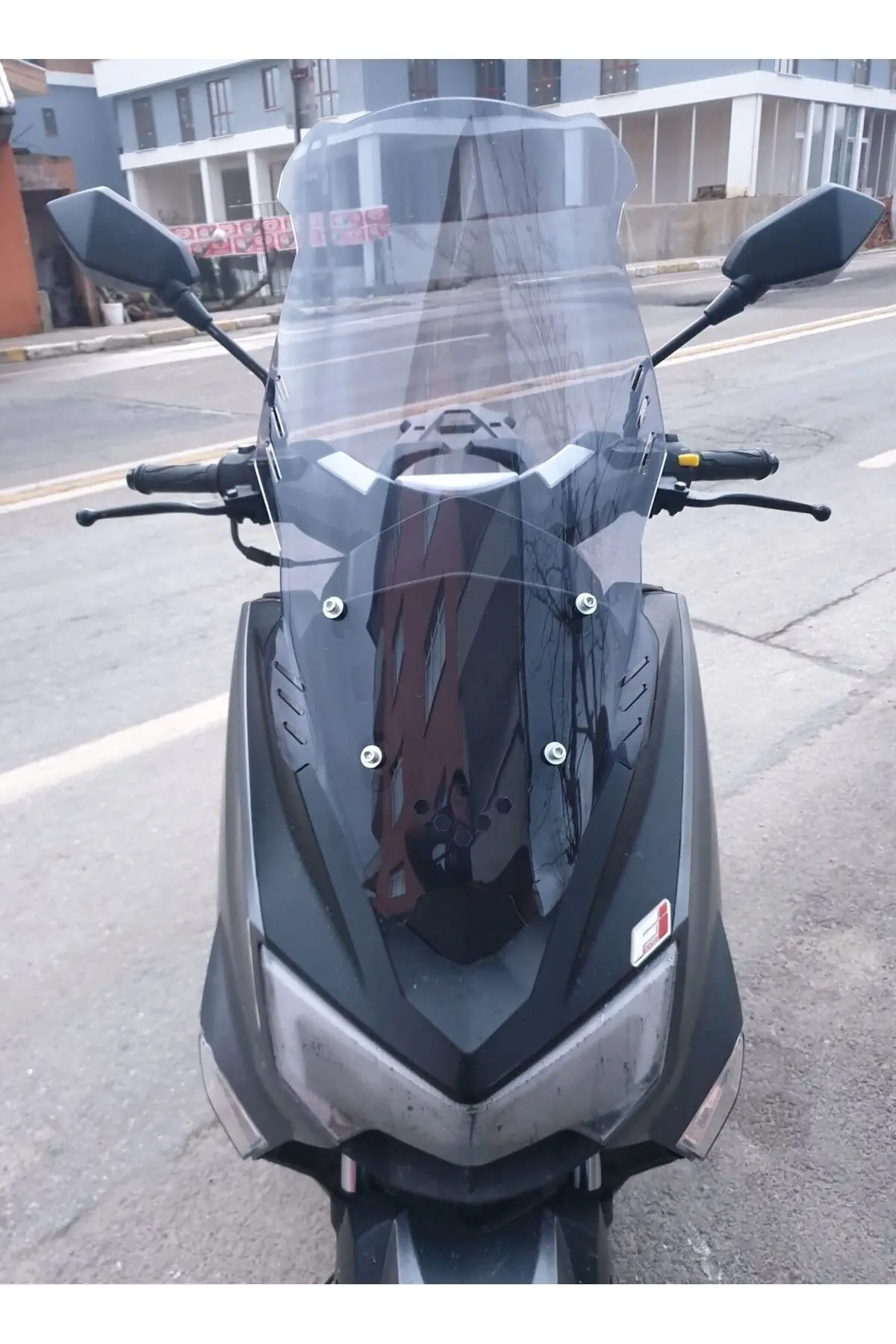 Arora ZRX 200 Ön Cam 2022 Model 65cm Füme Renkli 4mm ORTA BOYLU