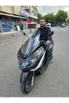 Piaggio X10 Ön Cam 2011-2017 Model 73cm Şeffaf Renkli 4mm-3