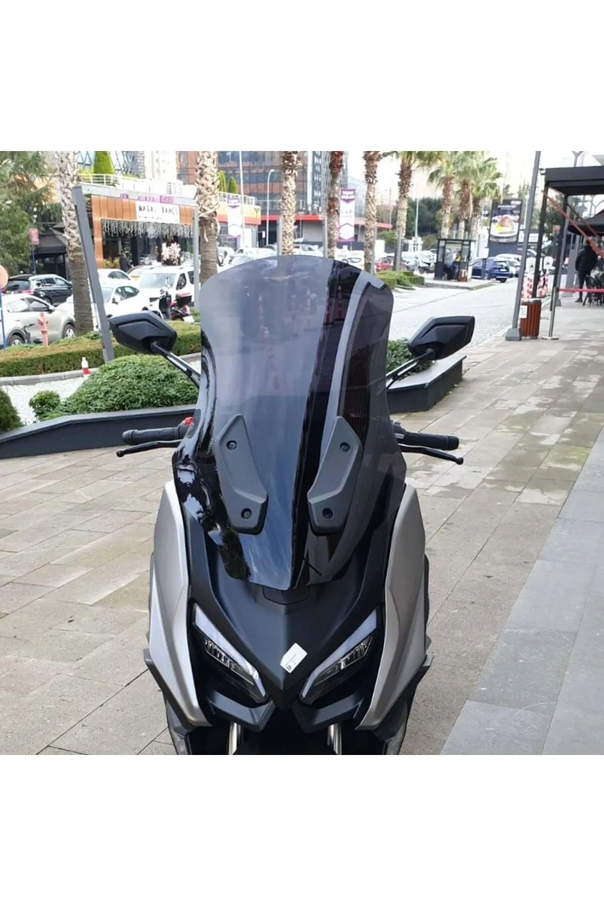 QJ Fort 350 Ön Cam 2023-2026 Model 74cm Siyah Renkli 4mm UZUN