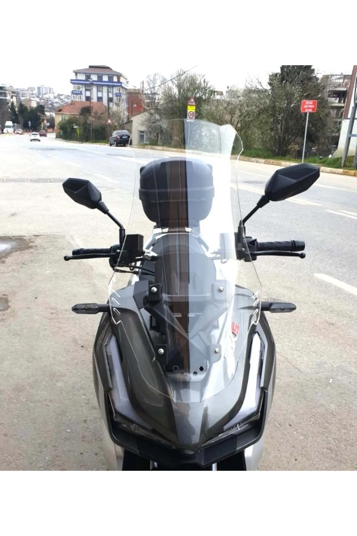 RKS Veloce Ön Cam 2023-2026 Model 78cm Füme Renkli 4mm UZUN