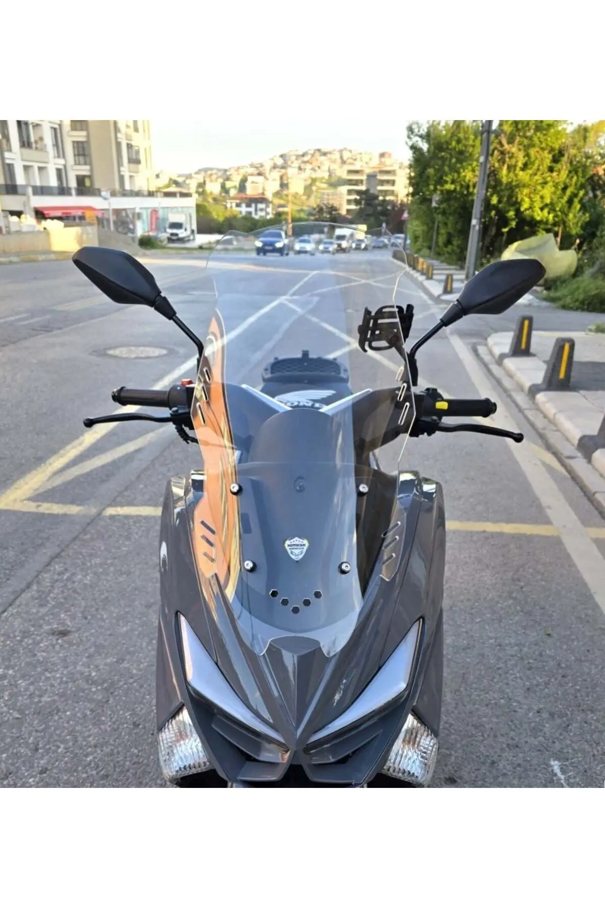Volta Revolt RSX4 Ön Cam 2022-2026 Model 75cm Şeffaf Renkli 4mm