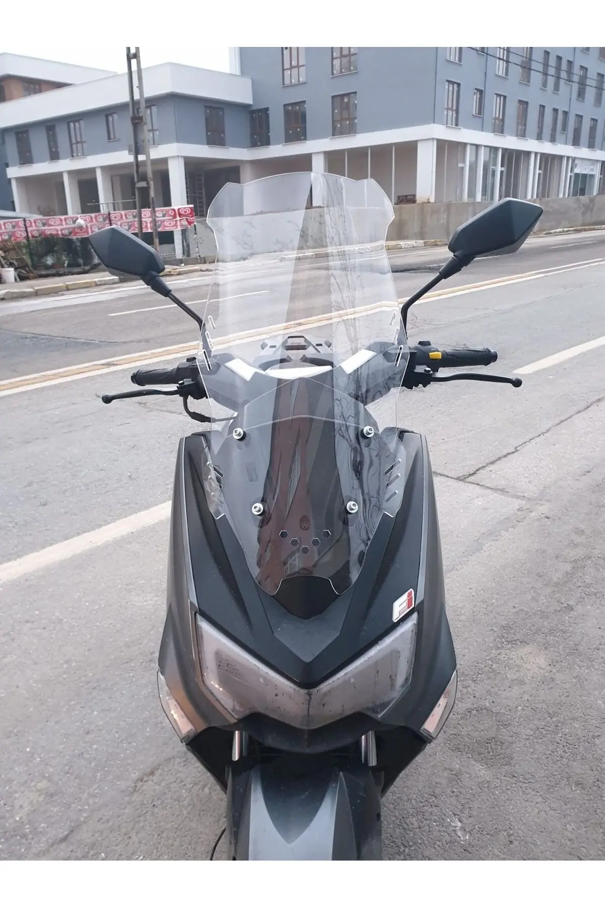 Arora ZRX 200 Ön Cam 2022 Model 65cm Şeffaf Renkli 4mm ORTA BOYLU