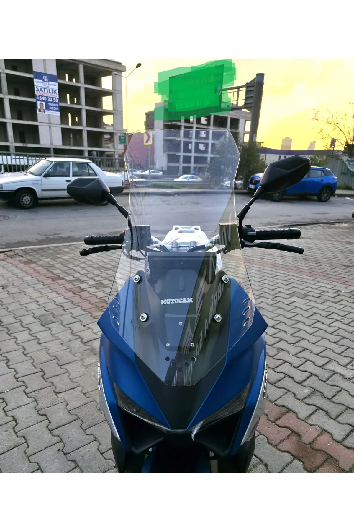 Volta Revolt RSX7 Ön Cam 2022-2026 Model 75cm Şeffaf Renkli 4mm