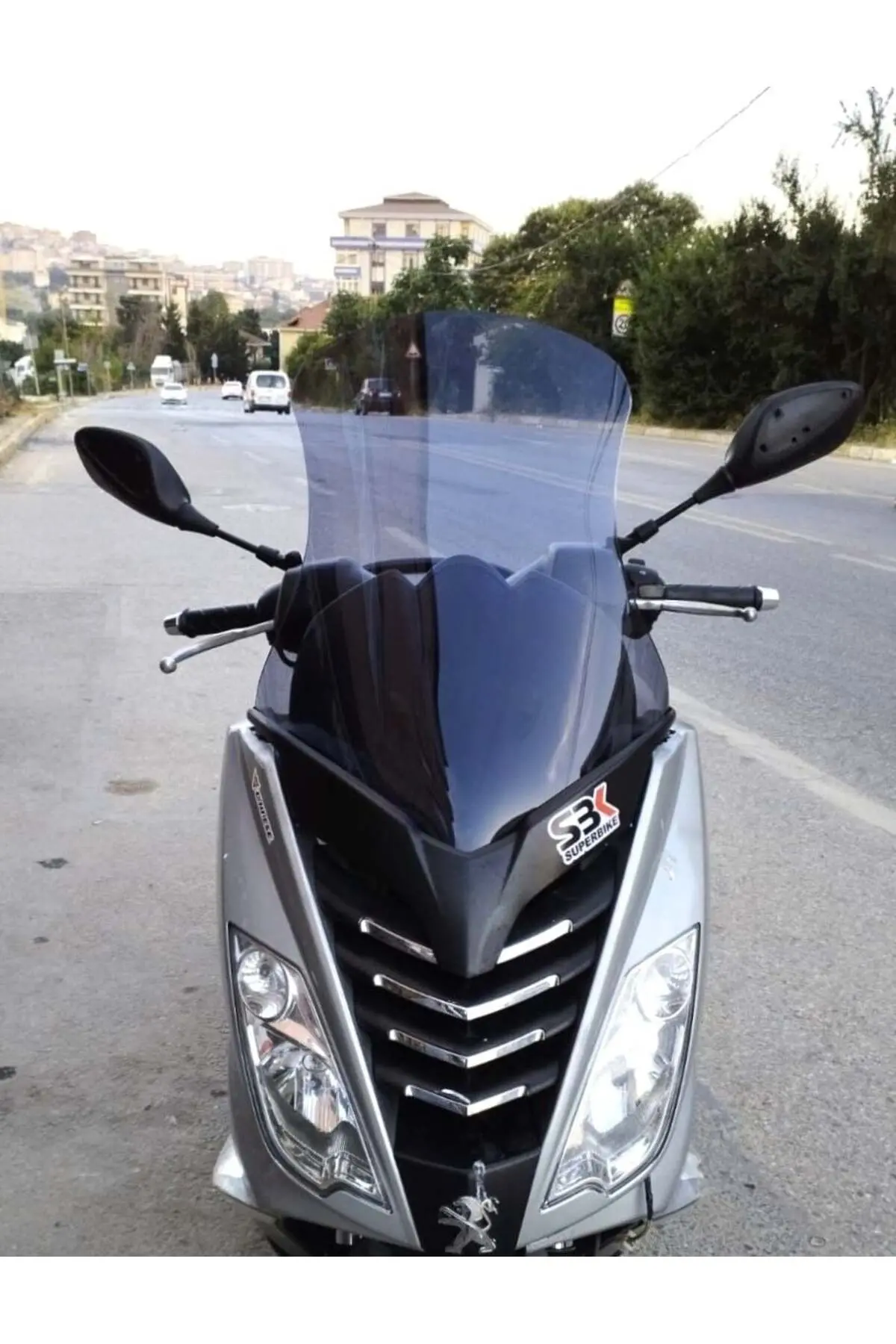 Peugeot Citystar 200 Ön Cam 2017-2018 Model 56cm Füme Renkli 4mm UZUN
