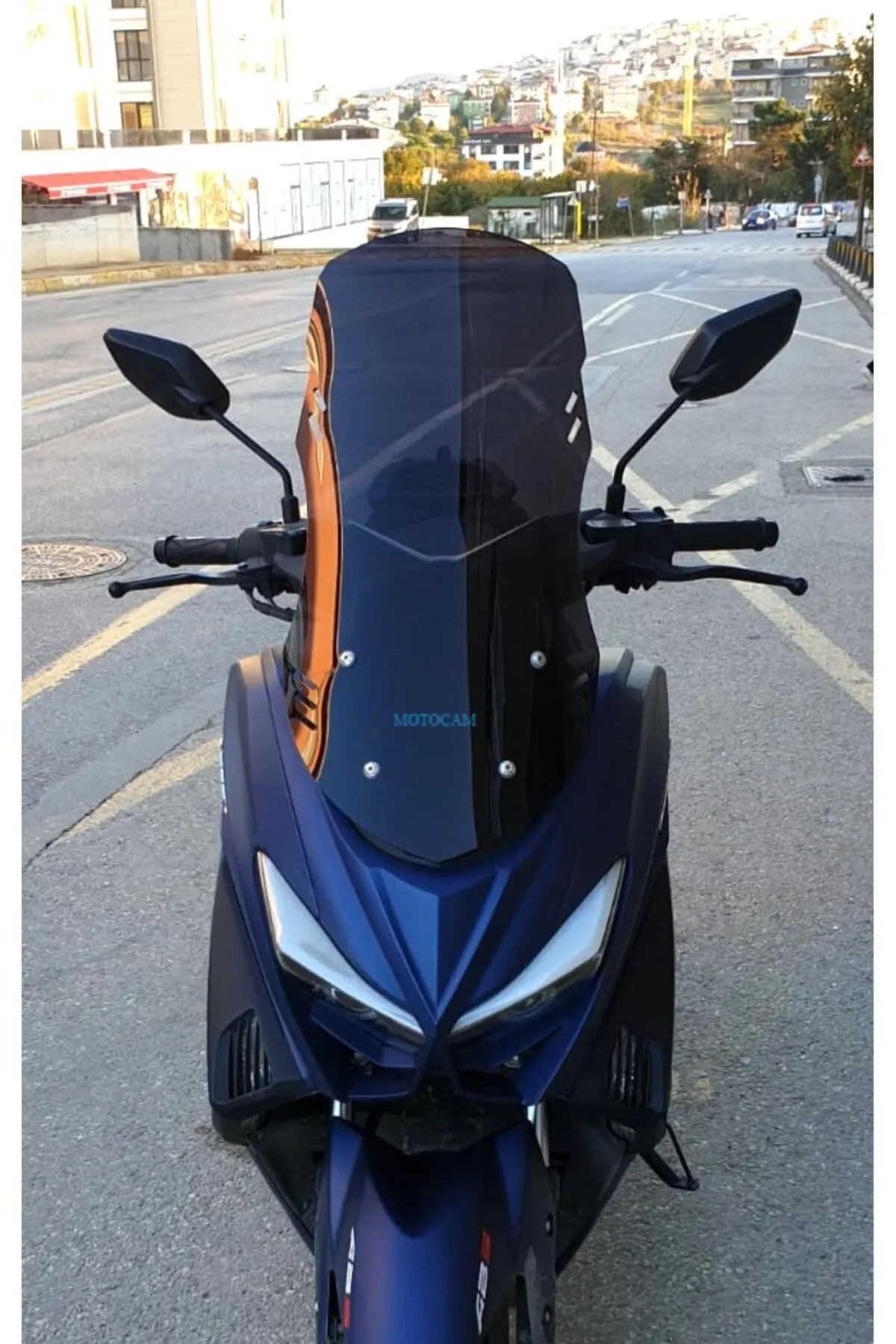 Arora Max T Easy 125 Ön Cam 2022-2026 Model 55cm Siyah Renkli 4mm KISA