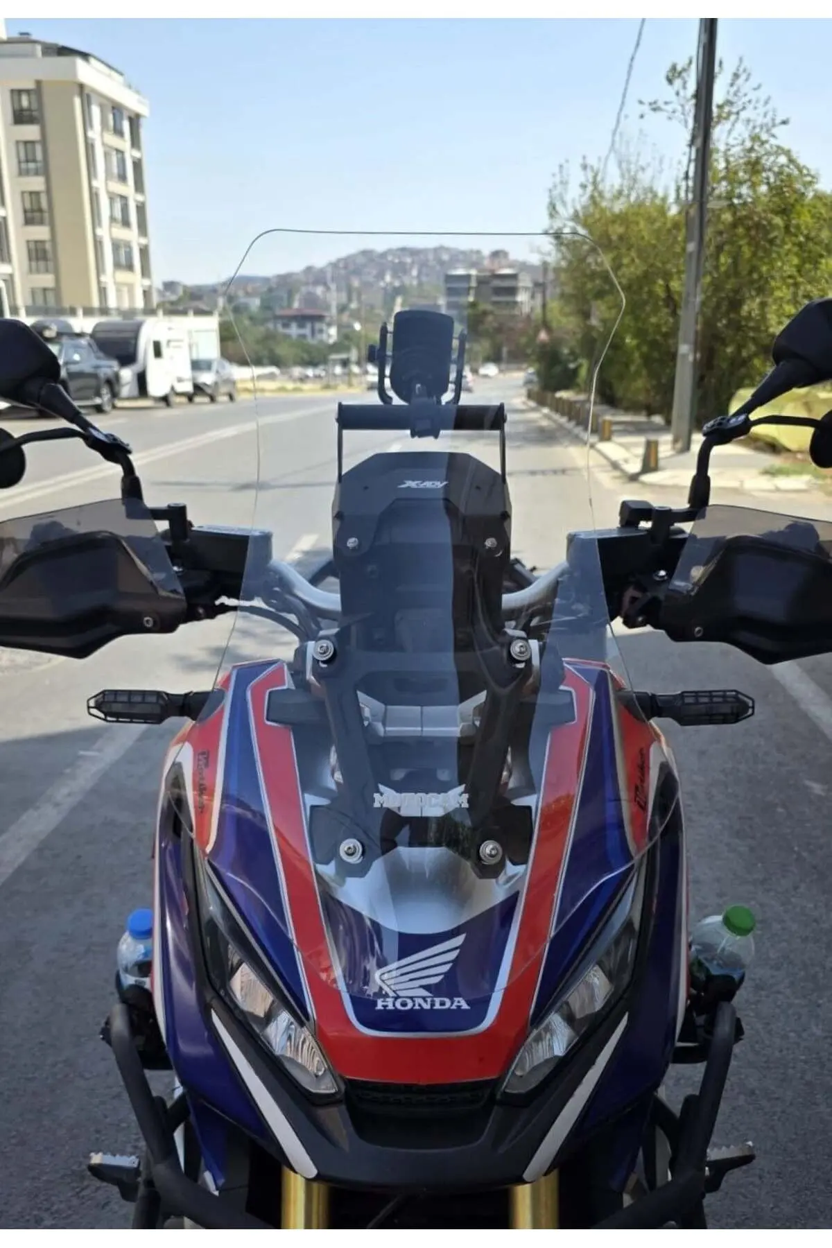 Honda X-ADV 750 Ön Cam 2017-2020 Model 70cm Şeffaf Renkli 4mm UZUN