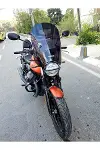 Moto Guzzi V7 Stone Ön Cam 2021-2023 Model 53cm Siyah Renkli 4mm APARATSIZDIR-7