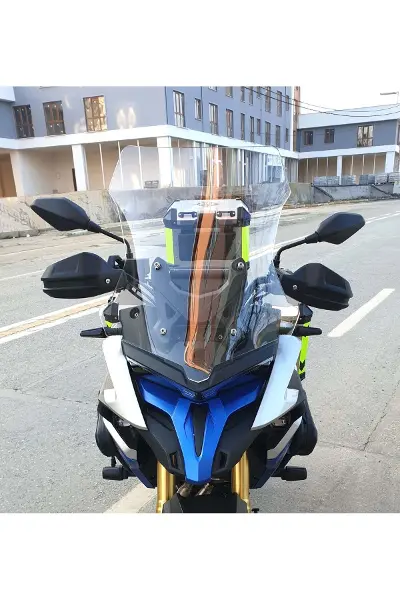 Voge DSX 525 Ön Cam 2023-2026 Model 56cm Şeffaf Renkli 4mm SPORTİF MODEL