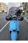 RKS LTR 125 Ön Cam 2023-2026 Model 45cm Siyah Renkli 4mm Elcikli APARATSIZ-5