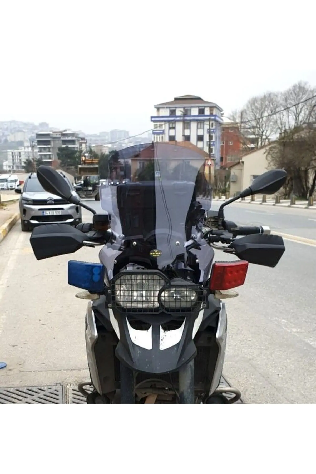 Bmw F 800 GS Ön Cam 2008-2012 Model 47cm Füme Renkli 4mm