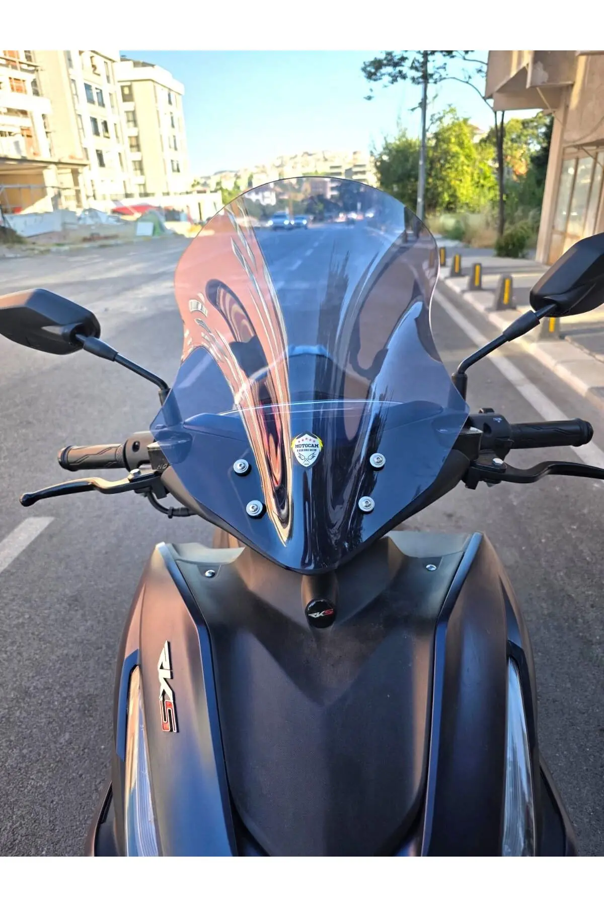 RKS Arome 125 Ön Cam 2022-2026 Model 43cm Füme Renkli SPORTİF