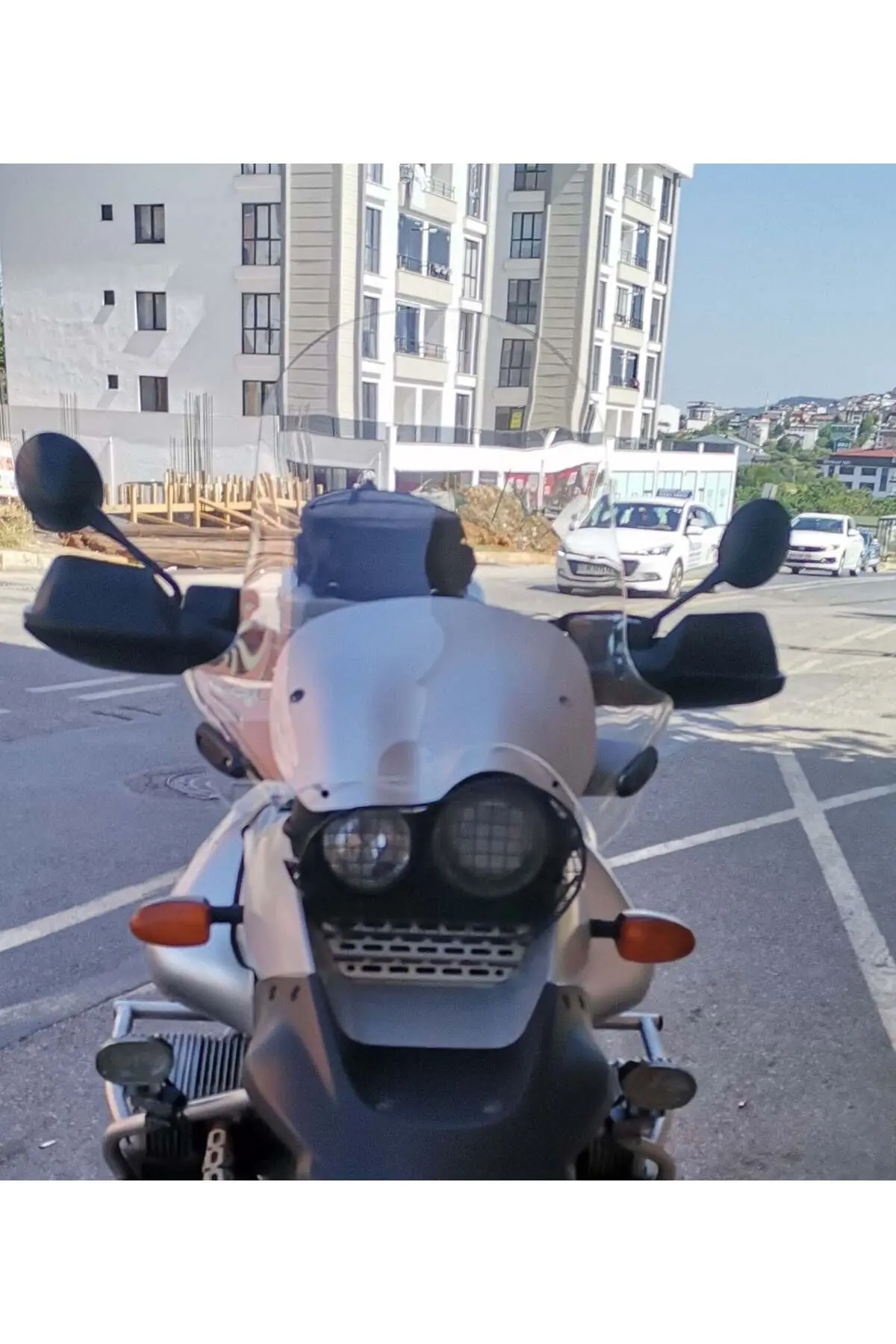 Bmw R 1150 ADV Ön Cam 2002-2006 Model 52cm Şeffaf Renkli 4mm