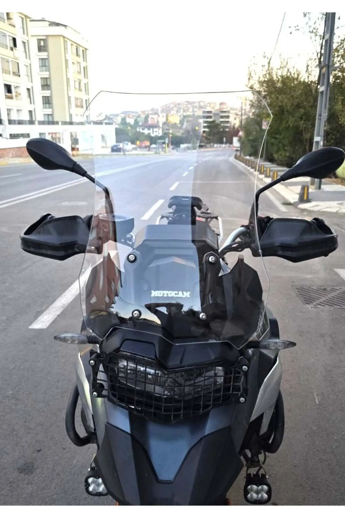 Bmw F 750 GS Ön Cam 2018-2023 Model 57cm Şeffaf Renkli 4mm