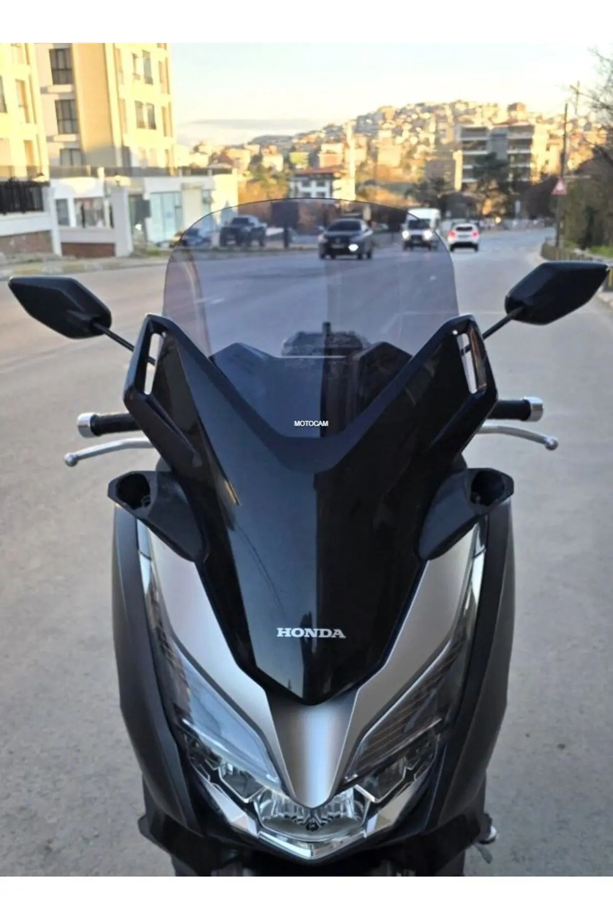 Honda Forza 250 Ön Cam 2018-2020 Model 47cm Füme Renkli 4mm