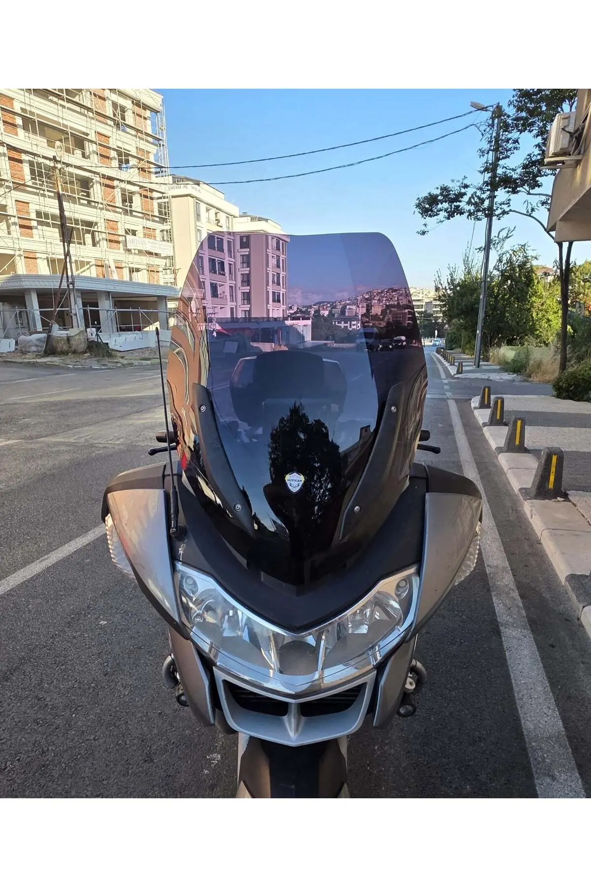 Bmw R 1200 RT Ön Cam 2005-2015 Model 70cm Siyah Renkli 4mm