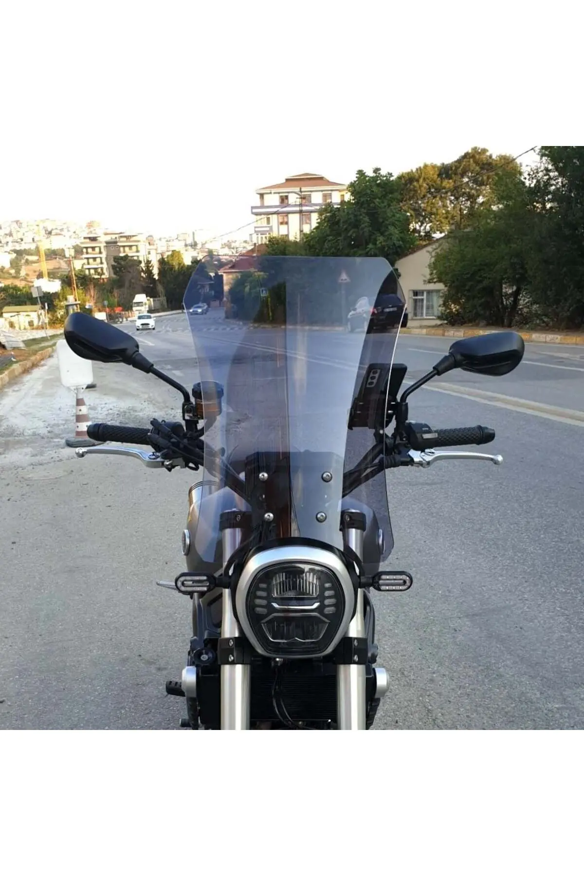 Voge ACX 525 Ön Cam 2023-2026 Model 58cm Füme Renkli 4mm