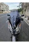 Honda Forza 300 Ön Cam 2014-2017 Model 78cm Füme Renkli 4mm Elcikli-5