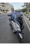 Honda Forza 300 Ön Cam 2014-2017 Model 78cm Füme Renkli 4mm Elcikli-8