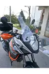 KTM 1050 Adventure Ön Cam 2008-2017 Model 56cm Şeffaf Renkli 4mm-2