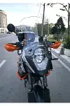 KTM 1050 Adventure Ön Cam 2008-2017 Model 56cm Şeffaf Renkli 4mm-8