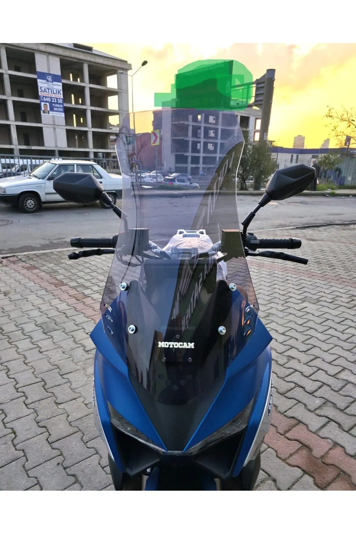 Volta Revolt RSX7 Ön Cam 2022-2026 Model 75cm Füme Renkli 4mm