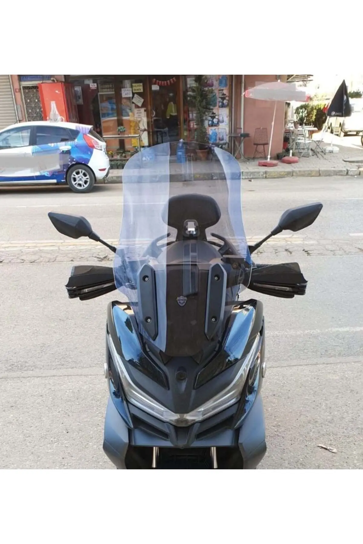 Voge SR4 Ön Cam 2022-2026 Model 78cm Füme Renkli 4mm UZUN