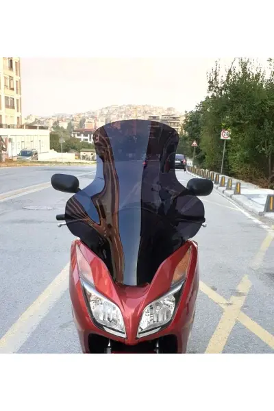 Honda Forza 300 Ön Cam 2014-2017 Model 75cm Siyah Renkli 4mm