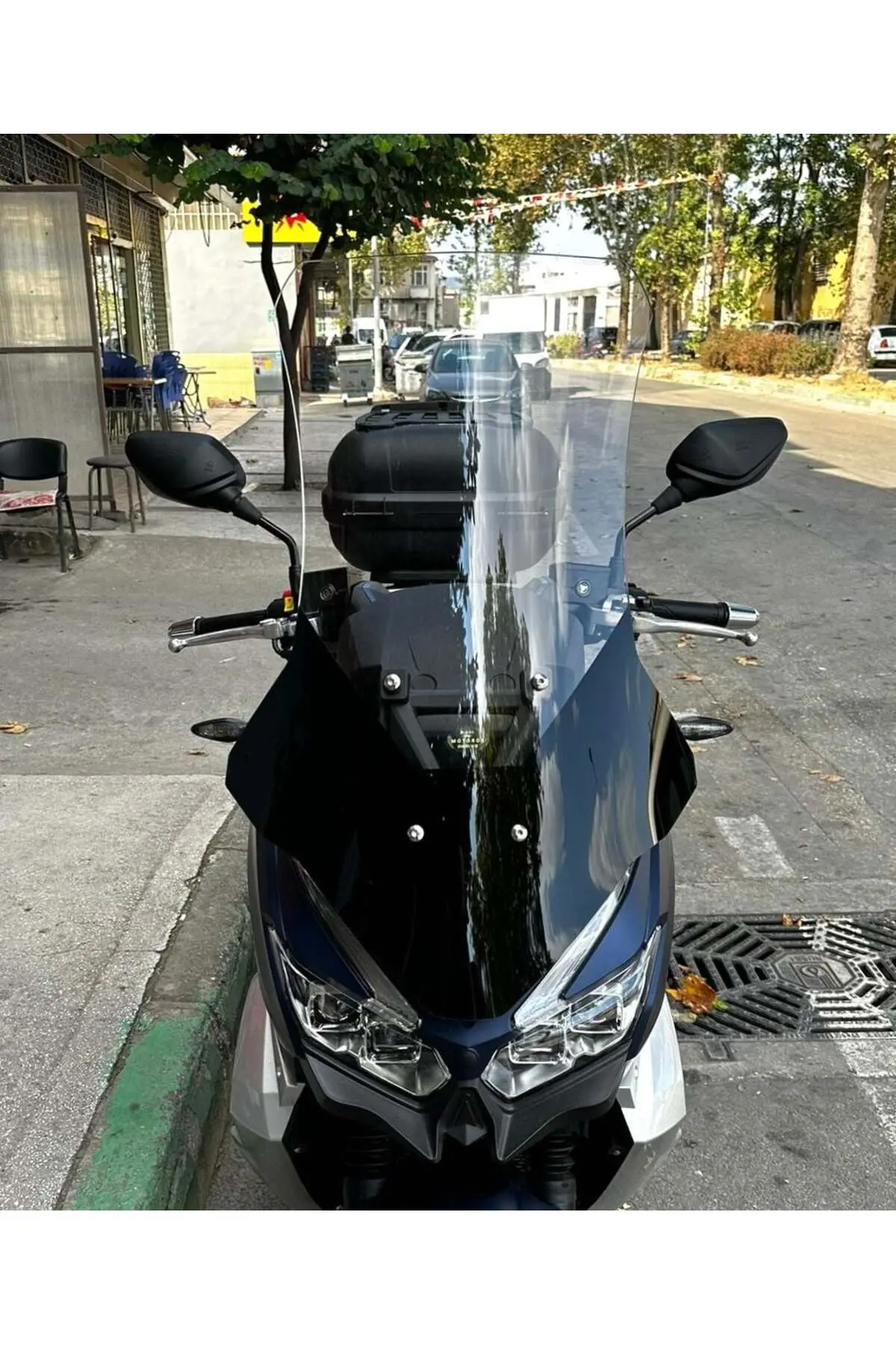RKS Blade 250 Ön Cam 2023-2026 Model 65cm Şeffaf Renkli 4mm ORTA BOYLU