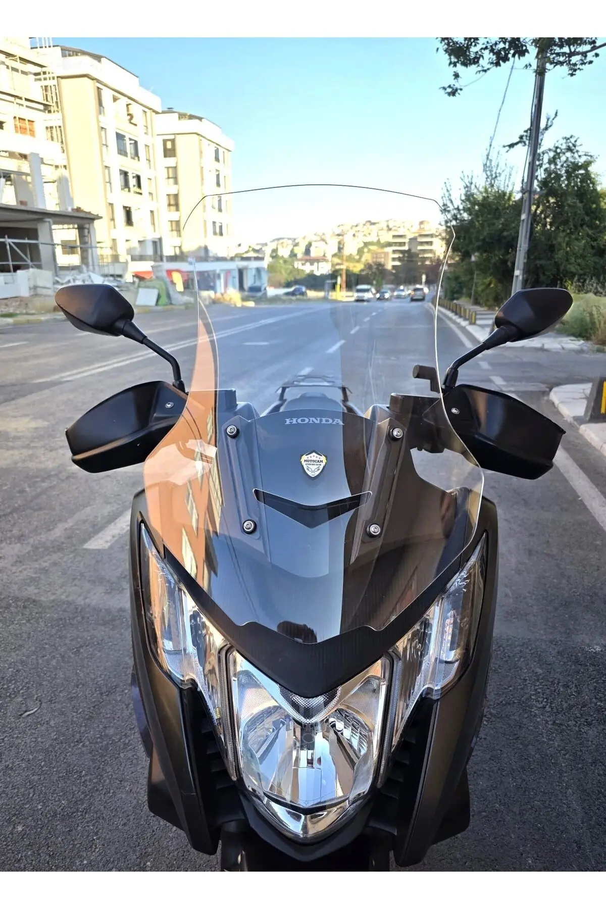 Honda NC 750 D İntegra Ön Cam 2014-2020 Model 68cm Şeffaf Renkli 4mm