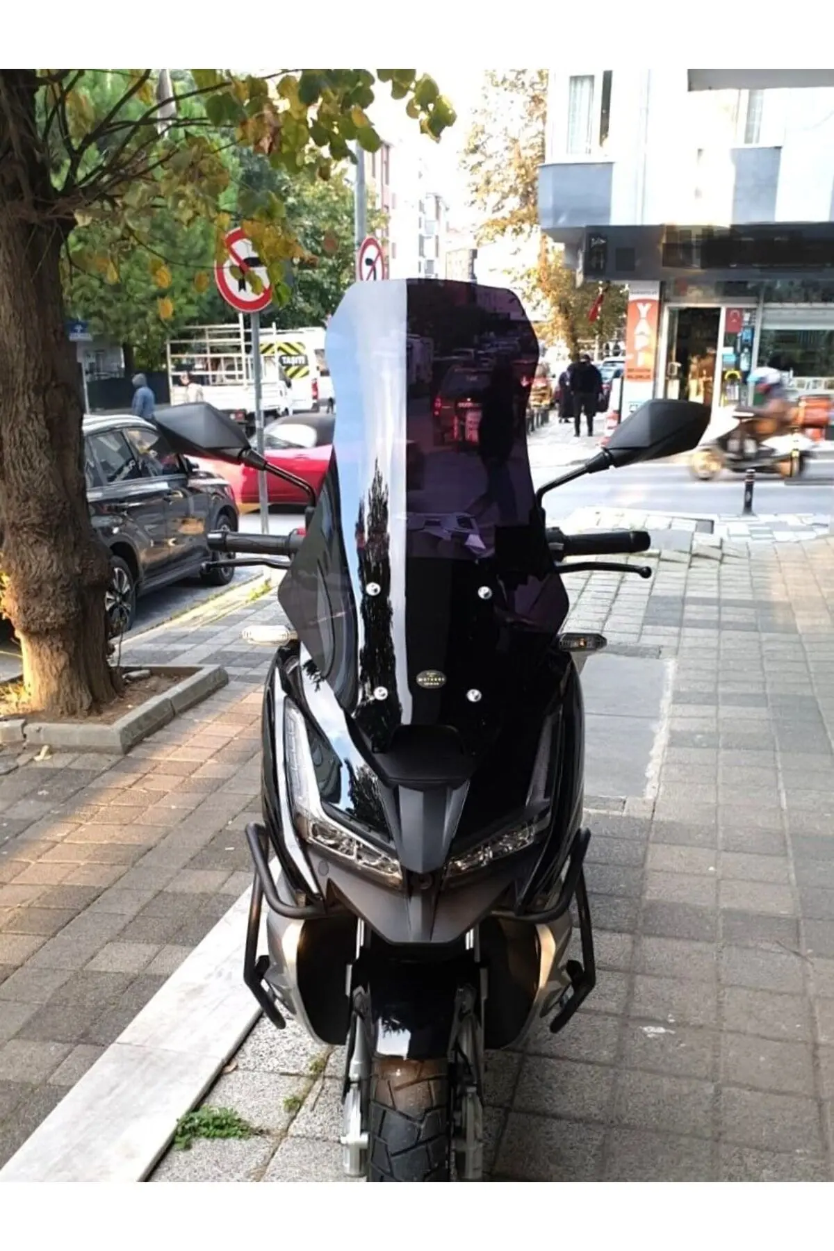 Barossa ADV 125 Ön Cam 2025-2026 Model 57cm Siyah Renkli 4mm SPORTİF