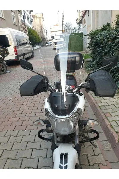 Bajaj V15 Ön Cam 2017-2018 Model 57cm Şeffaf Renkli 4mm