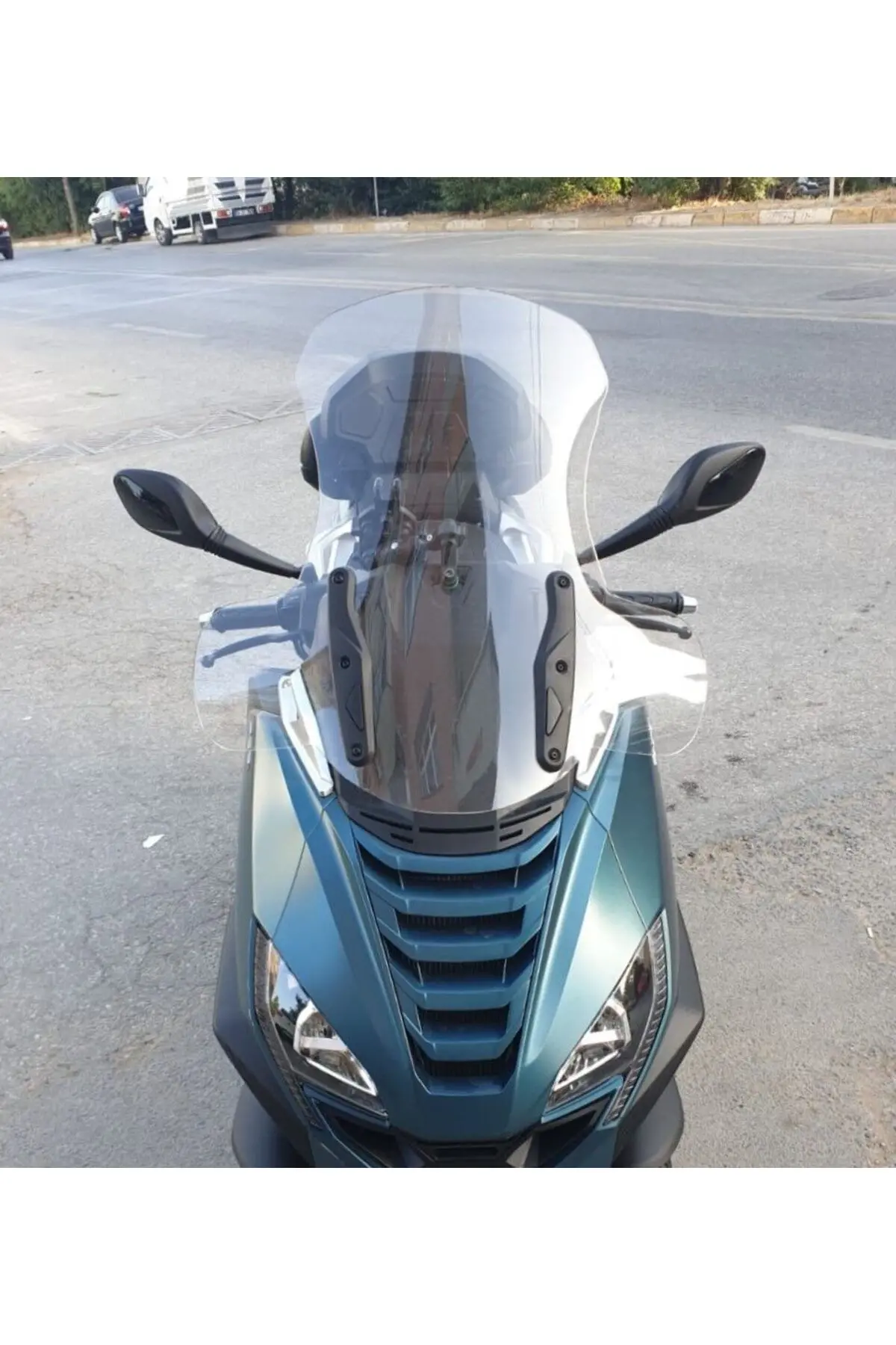 Peugeot Metropolis SW 400 Ön Cam 2021-2026 Model 68cm Şeffaf Renkli 4mm