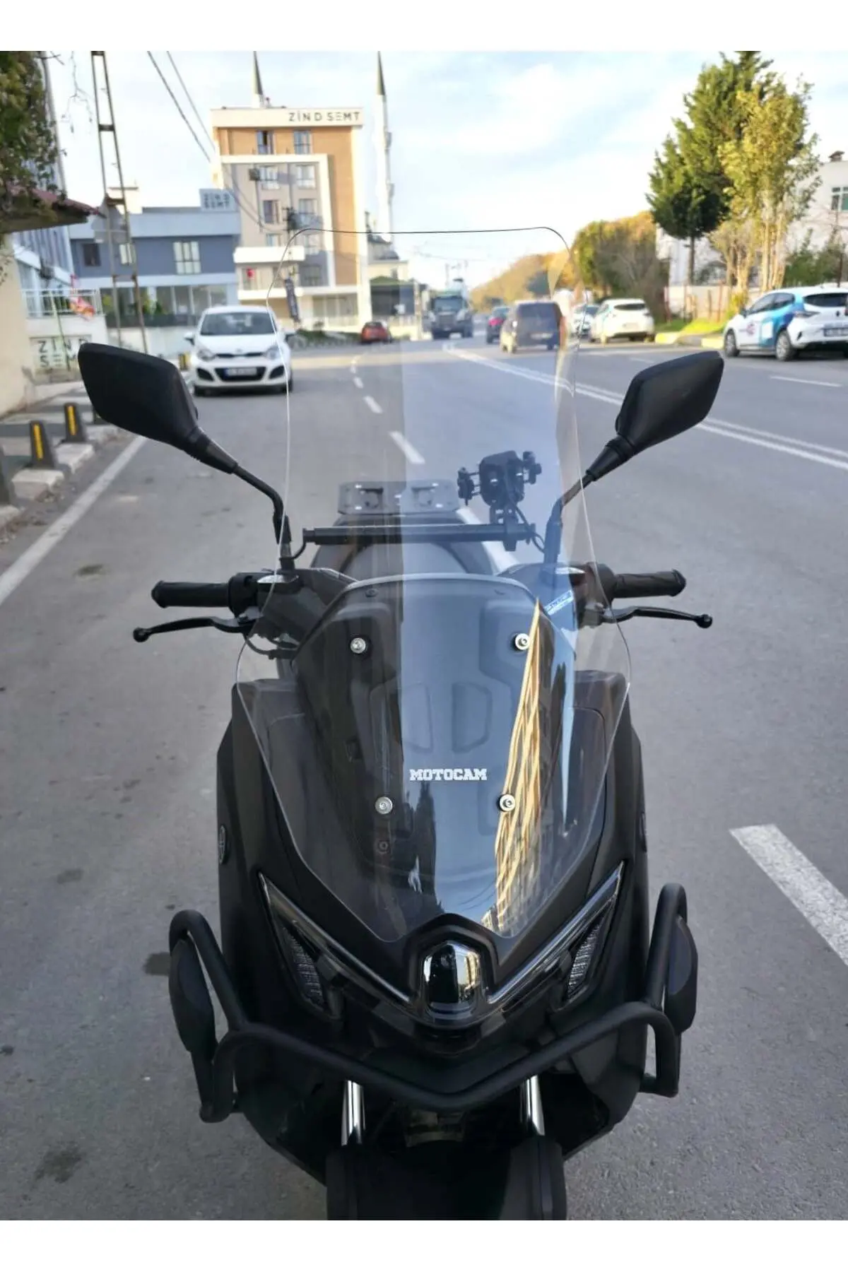 Yamaha Nmax Ön Cam 2025-2026 Model 72cm Şeffaf Renkli 4mm