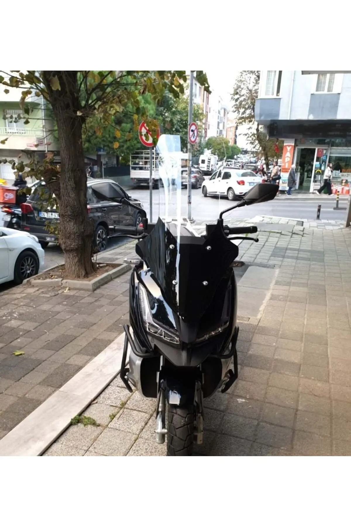 Barossa ADV 125 Ön Cam 2025-2026 Model 78cm Şeffaf Renkli 4mm UZUN
