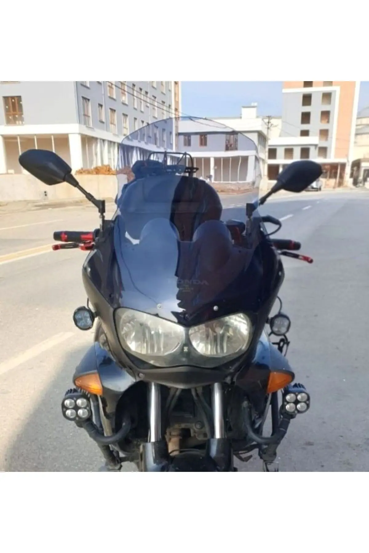 Honda Varadero Ön Cam 1999-2003 Model 54cm Füme Renkli 4mm