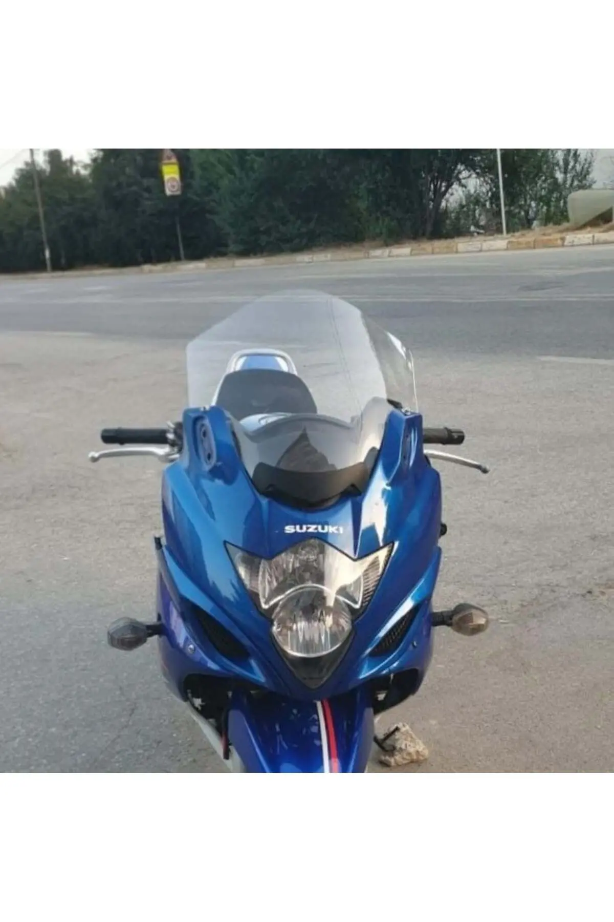 Suzuki GSX 650 F Ön Cam 2008-2012 Model 40cm Şeffaf Renkli