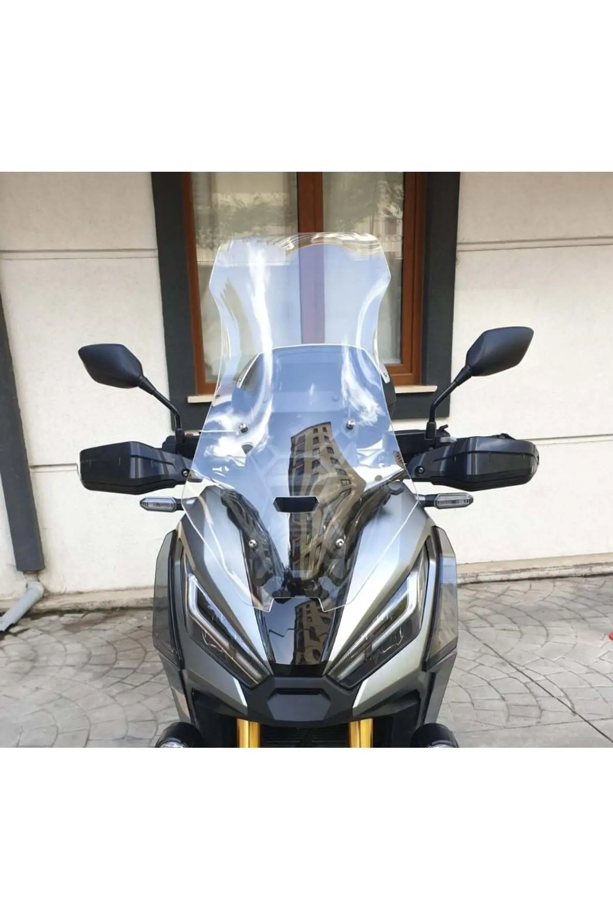 Honda X-ADV 750 Ön Cam 2021-2026 Model 72cm Şeffaf Renkli 4mm UZUN