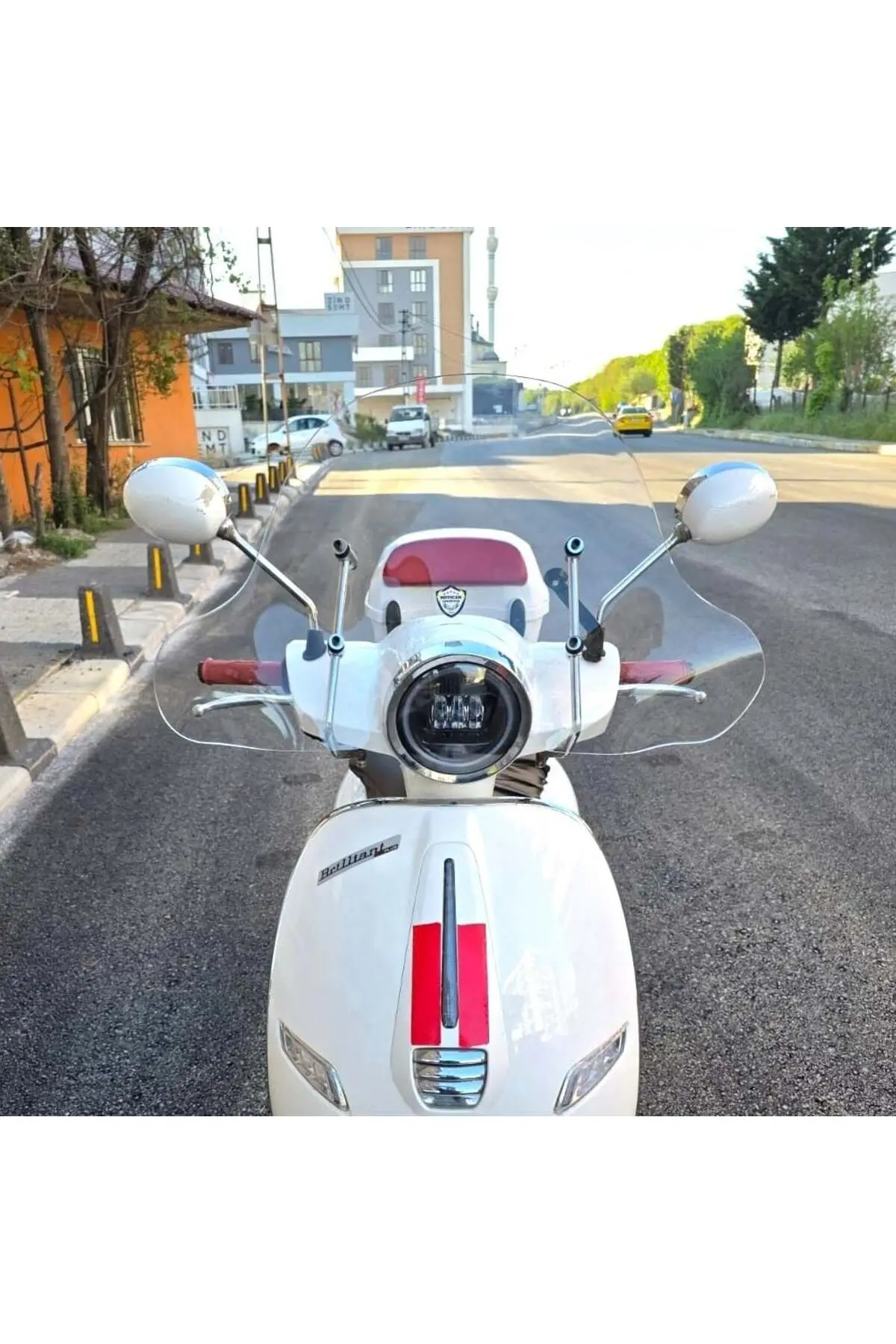 Küba Brilliant Ön Cam 2021-2026 Model 45cm Şeffaf Renkli Elcikli APARATSIZ
