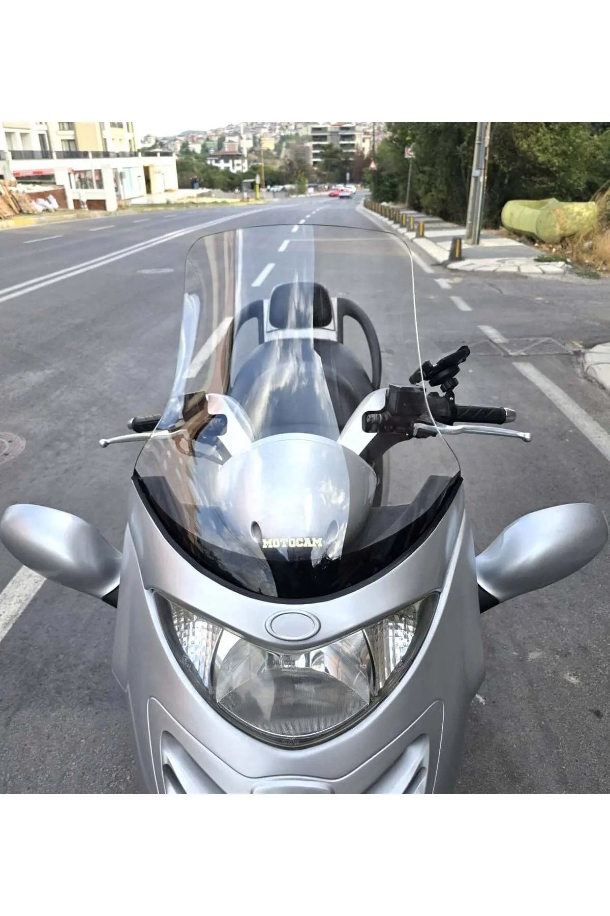 Kymco Grand Dink Ön Cam 2002-2013 Model 47cm Şeffaf Renkli 4mm