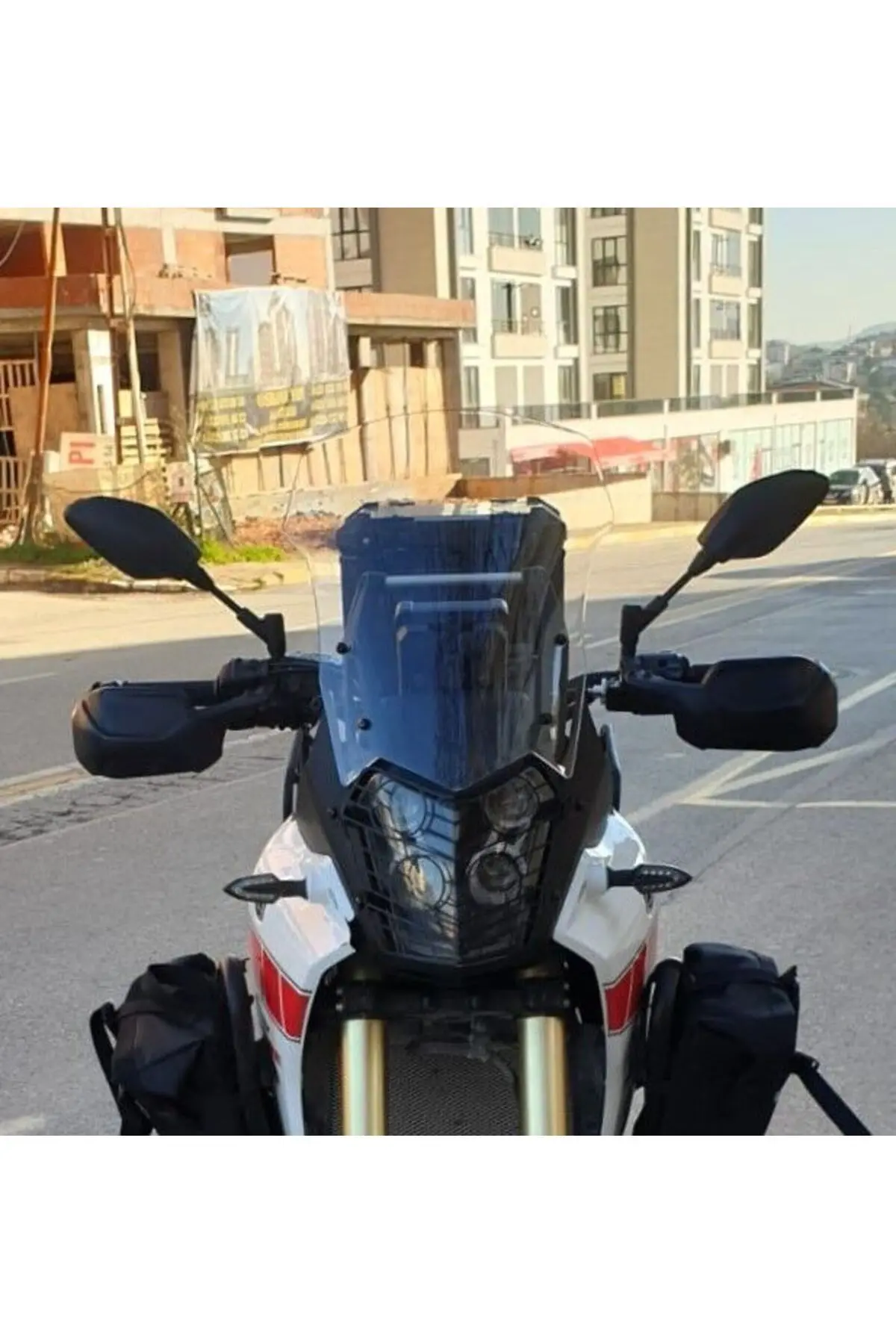 Yamaha Tenere Rall 700 Ön Cam 2019-2026 Model 39cm Şeffaf Renkli 4mm