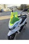 Honda PCX Ön Cam 2021-2024 Model 47cm Neon Sarı Renkli 4mm SPORTİF-7